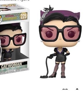Funko Catwoman Bombshells Vinyl Figure - Black & Pink Accents